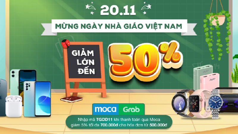 Chương trình khuyến mãi chào mừng ngày 20/11